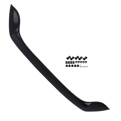 Bonnet Guard for VW Caddy 2015-2020 Front Black 2.5mm Acrylic Deflector 2