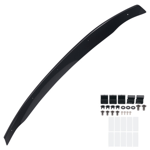 Acrylic Bonnet Protector for Jeep Grand Cherokee 2011-2017 Front Black 1