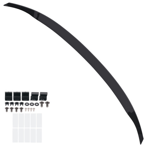 Acrylic Bonnet Protector for Jeep Grand Cherokee 2011-2017 Front Black 2