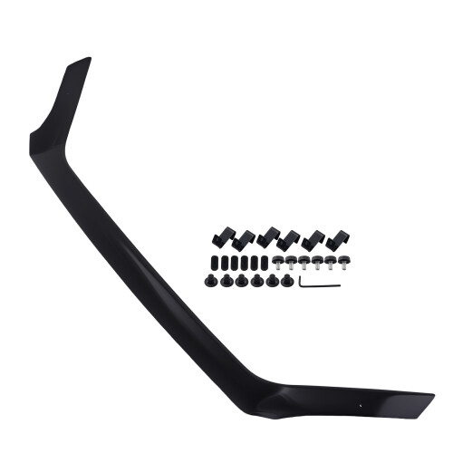 Black Front Bonnet Protection for Ford Transit MK7 2007-2013 Acrylic 2.5mm 1