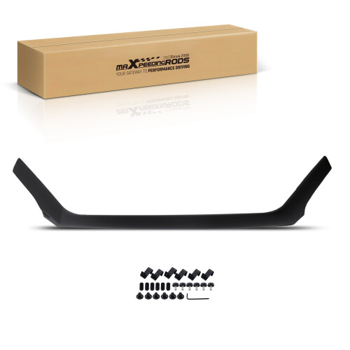 Black Front Bonnet Protection for Ford Transit MK7 2007-2013 Acrylic 2.5mm 2
