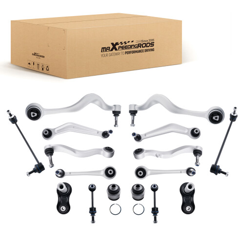 16PCS FRONT REAR SUSPENSION WISHBONE TRACK CONTROL ARMS FOR BMW 5 SERIES E60 E61 1
