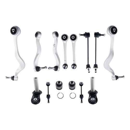 16PCS FRONT REAR SUSPENSION WISHBONE TRACK CONTROL ARMS FOR BMW 5 SERIES E60 E61 2