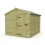8 x 9 Apex Shed Tanalised (Single Door, No Windows) 2