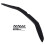 Acrylic Bonnet Protector for VW Caddy Maxi 2010-2015 Front Black Shield 2