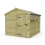 8 x 9 Apex Shed Tanalised (Single Door, With Windows) 2