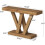 Tribesigns Tribesigns Solid Wood Console Table  47.2-Inch Farmhouse Entryway Sofa Table 2