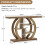 Tribesigns Tribesigns Console Table 108 cm, 4-Tier Sofa Table Entryway Table(Light Oak Brown) 3