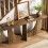 Tribesigns Tribesigns Console Table for Entryway  71-Inch Farmhouse Entryway Table, Rustic Brown 6
