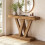 Tribesigns Tribesigns Solid Wood Console Table  47.2-Inch Farmhouse Entryway Sofa Table 6
