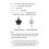 Adjustable Papers Filter Shaping Tool Range to 36-60 Adjustable Range Design for Multiple Filter Cups Creamy White 6