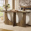 Tribesigns Tribesigns Console Table for Entryway  71-Inch Farmhouse Entryway Table, Rustic Brown 7