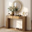 Tribesigns Tribesigns 110 cm Console Table  Wooden Rectangular Sofa Table Behind The Couch 5