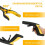 Folding Garbage Clamp Sanitation Worker Garbage Picking Pliers Household High-Altitude Object Picker Garbage Clamp 6