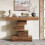 Tribesigns Tribesigns Rustic Console Table  108cm Slim Wood Sofa Side Table(Rustic Brown) 4
