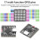 2PCS ESP32-S3-Matrix Development Board Onboard 8x8 RGB LED Matrix QMI8658C Attitude Sensor WIFI  Type-C 6