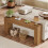 Tribesigns Tribesigns 160 cm Extra Long Console Table  Farmhouse Wood Sofa Table Light Brown 6