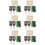 6X 12V 4CH Channel 433Mhz Wireless Remote Control  Integrated Circuit with 12 Transmitter DIY Replace Parts Tool 2