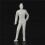 1:50 White Figures Architectural Model Human Scale HO Model Plastic Peoples,200 Pieces 5