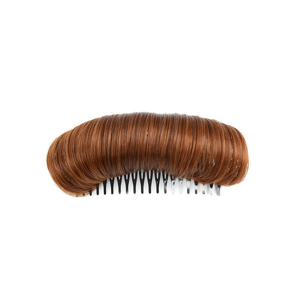 Reach-Tools (Light Brown) Women\'S Invisible Hair Clip & Fluffy Pad Styling Tool