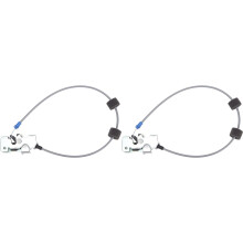 2X Rear Door Lower 1494102 YC15-V431A03-AM for Transit MK6 MK7 2000-2014 Left Hand Side Car Handle Lock