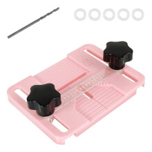 Polymer Clay Earring Drill Guide, Polymer Clay Earring Hole Drill Guide Tool, for Jewelry Pieces Making, Earrings A