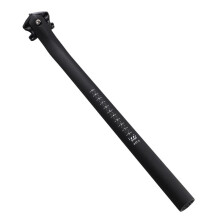 Sztyca Siodła MTB z Włókna Węglowego 27,2 mm Sztyca Roweru Górskiego/Szosowego Matowe Części Rowerowe 400 mm