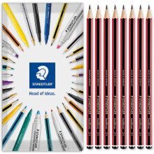 (2H) STAEDTLER 110 Tradition Sketching Pencils Pack of 8