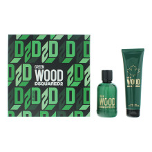 Dsquared2 Green Wood 2 Piece Gift Set: Eau de Toilette 100ml - Shower Gel 150ml