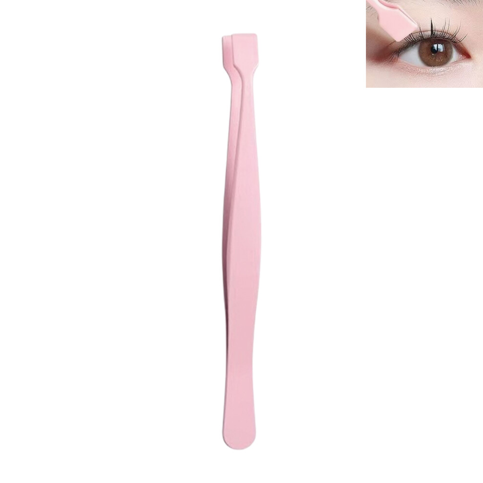 Roc-Electron (Lower Eyelashes) Curved Anti-Stick Eyelash Tweezers - Beauty Tool