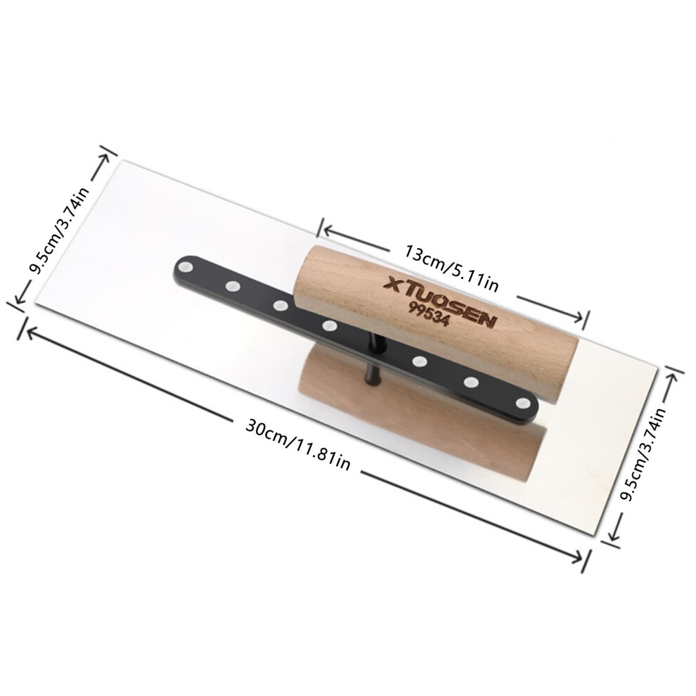 Steel Putty Trowel For Cement & Decoration 6935060681385