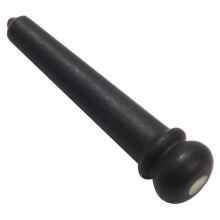 6 Pcs Guitar Family Natural Ebony Folk Acoustic Guitar Bridge Pins