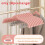 (Pink)10 Stück Kleiderbügel Clips Samtbügel mit rutschfester Oberfläche für Kleidung 1