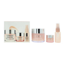 Clinique Moisture Surge 3 Piece Gift Set: Overnight Mask 30ml - Face Spray Skin Relief 30ml - Auto Replenishing Cream 15ml