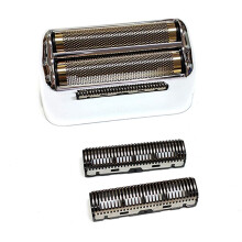 Replacement Shaver Foil Double Foil for PRO FXRF2G Men'S Trimmer Blade Net Silver