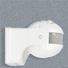 2X Infrared Motion Sensor , Wall-Mounted 1200W, for to 12m, IP44 - for Home Lighting Control