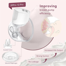 24 Pack S9 Pro / S12 Pro / S9 / S12 Duckbill Valve Silicone Diaphragm, for Breastpump, Electric Breast Pump
