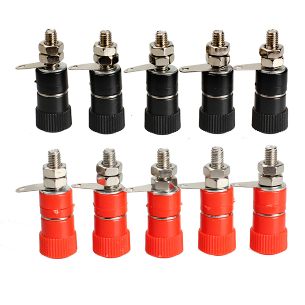 4Mm Banana Plug Connector 5-Pair For Speaker 6935060577558