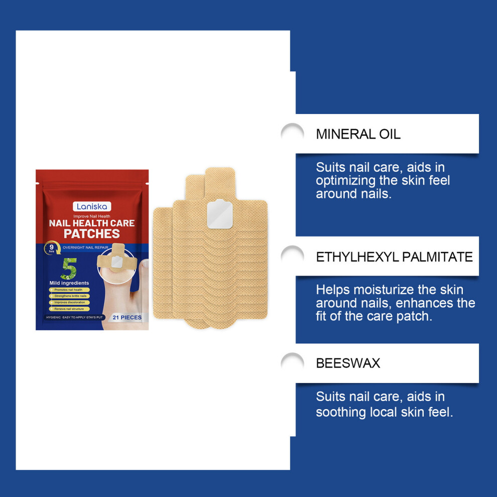 Dcph-Clothing Hydrating Nail Care Patches - Smooth & Lightweight