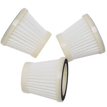 3pcs Filters Accessories for XCQH008 Vacuum Cleaner Filter Element Washable Reusable Filters Replacement Parts