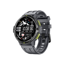 Smartwatch C31 with GPS, Swimming, 3 ATM, 1.46'' Round Screen (grey)