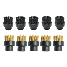 For Dupray Steam Cleaners 10 Pcs Brass Brushes Steam Nozzle Accessories