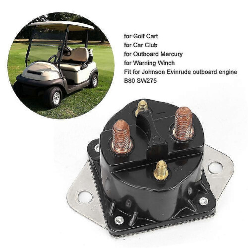4-Terminal Winch Solenoid Relay 12V Replacement for Warn Control 72631 2