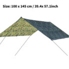 Waterproof Outdoor Sun Shade Canopy Tarp With Uv Resistant Polyester And Integrated Groundsheet For Campers