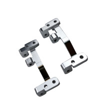 1Pair Metal Pull Rod Base for WPL C24 C14 C14K C24K 1/16 RC Car Upgrade Parts Silver