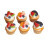 1set/6PCS Realistic Artificial Cupcake Set - Fake Simulation Bread Dessert for Decoration Display Props,Party Props 1
