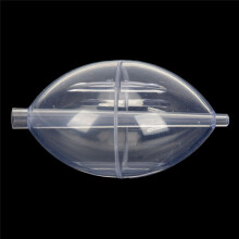 5 Stuks Vissen Clear Float Boei Slip Strike Indicator Ovale Vlotter Spin Oppervlak Bubble Float Vissen Outdoor Accessoires