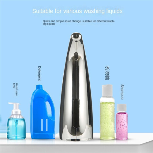 Automatic Sensor Soap Dispenser Touchless Liquid HandSoap Dispenser with Infrared Motion Sensor 300Ml/11Oz A