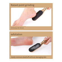 Veins Grain,Veinsgrain,Beyond the Cream Foot File Glass,Grain Foot File Remover,Veins Grain Foot Pedicure Gold