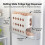 (Milky White) Fridge Egg Box - Slide Design, Space Saving 10